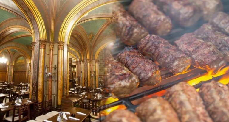 Rețeta autentică de mici de la „Caru’ cu bere”, veche de 104 ani. Mirodeniile inedite care dau gust și savoare mititeilor