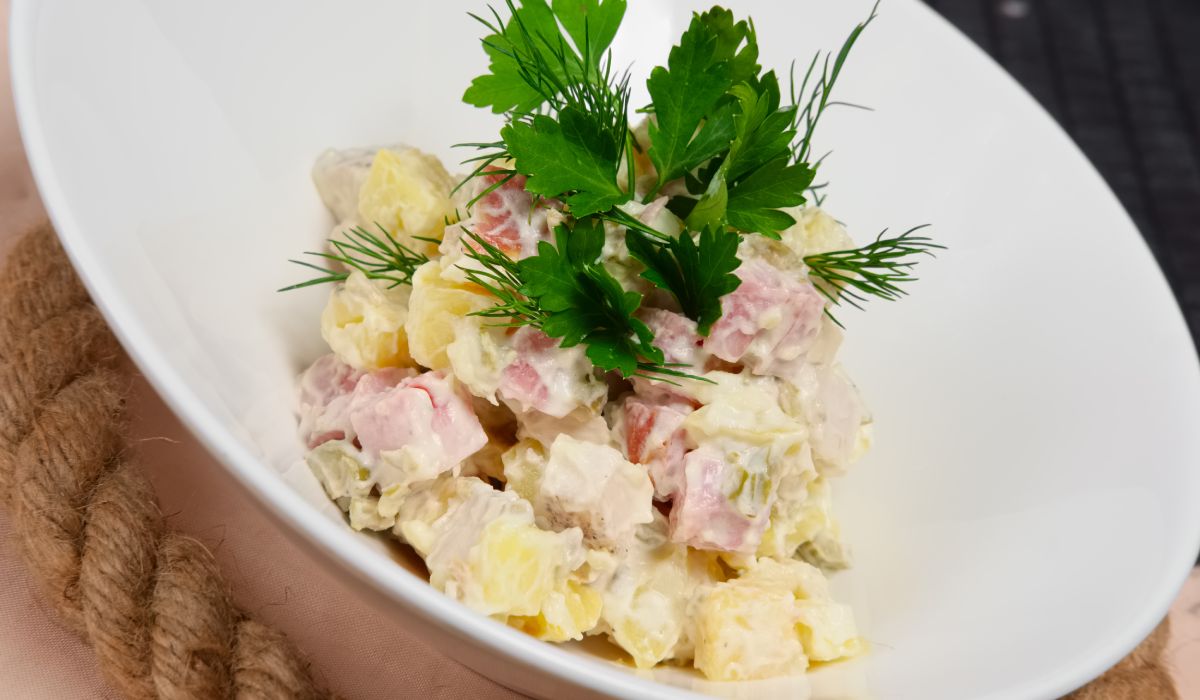 Matache Salată de cartofi cu Șuncă Praga vrac Matache Măcelaru’
