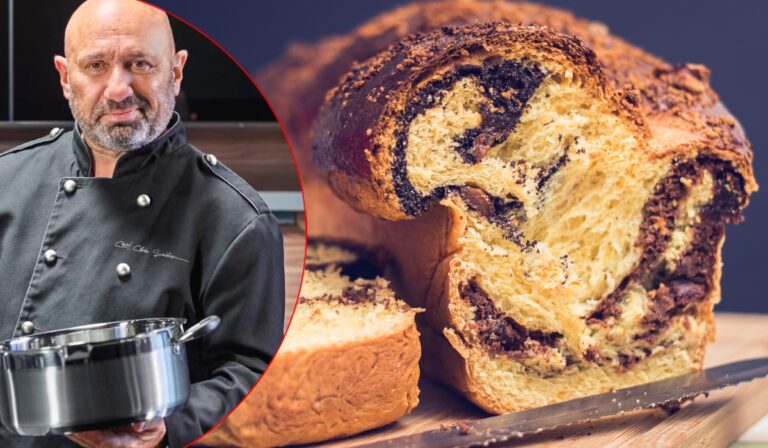 Rețeta de cozonac a lui Chef Cătălin Scărlătescu. Ingredientul secret pe care îl folosește