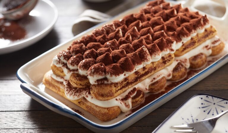 Tiramisu fără zahăr și fără cafea. Rețeta perfectă pentru un desert delicios