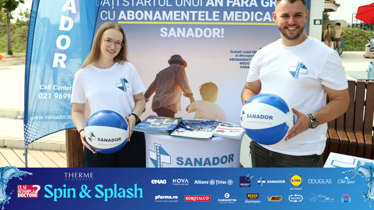 Sanador, lecții esențiale de prim-ajutor la „Spin & Splash by CSID.ro”